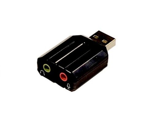 Syba SD-CM-UAUD USB Stereo Audio Adapter, C-Media Chipset, RoHS