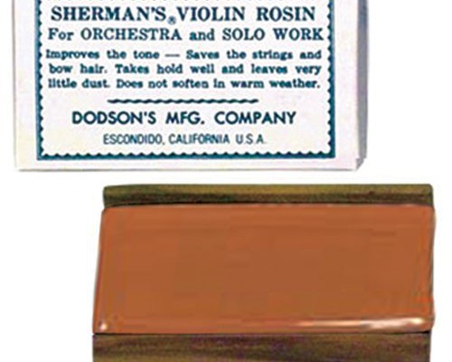 Sherman Violin Rosin: Light